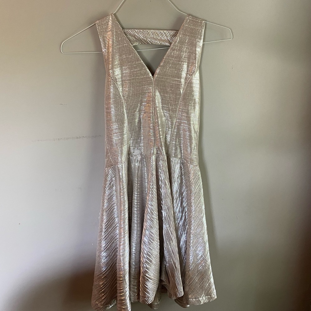 Silver Shine Dress